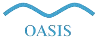クリーニング、家事サービスのオアシス（OASIS）ロゴ